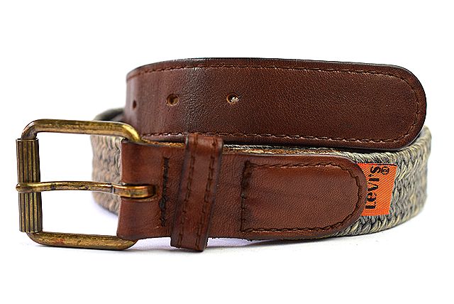 ��1970��s LEVIS �꡼�Х��� �ӥ�ơ��� �����Ԥߤ��� �쥶�� �٥�� W32��W36��
