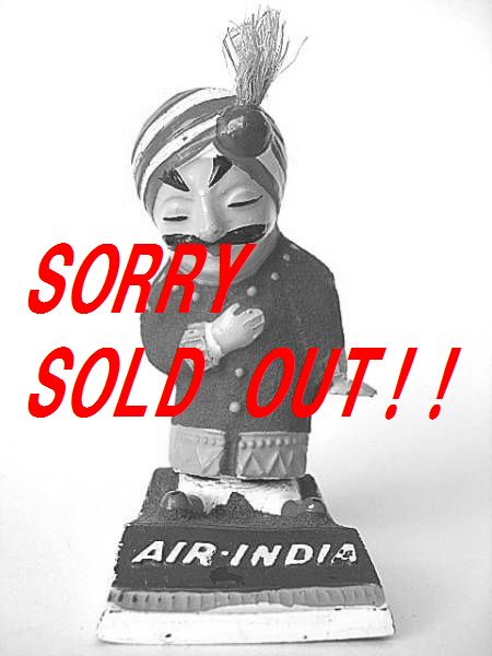 1970��s AIR INDIA ����������ǥ��� �Ҷ� �ޥϥ饸�� TOY