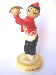 �Ͳ�������1980��s PIZZA INN �ԥ����� �ӥ�ơ��� ���õ� ���ɥХ������󥰡�