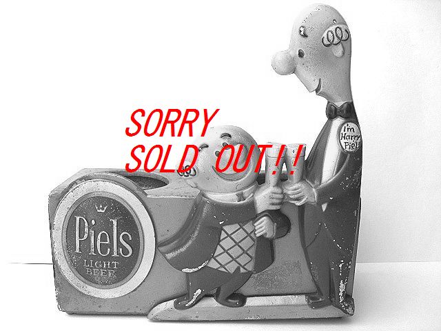 ☆1950's PIELS ピールズ ビール バート＆ハリー ビンテージ ホルダー
