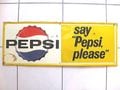 ���쥢��1960��s PEPSI �ڥץ� �ӥ�ơ��� Vintage ���� ���������� 7UP��