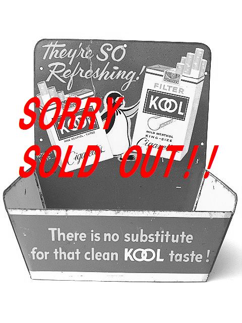 ☆1950's KOOL クール ビンテージ マッチBOX 看板 たばこ ペンギン