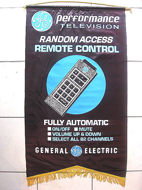 ��1960��s GE ���ͥ�륨�쥯�ȥ�å� �ӥ�ơ��� �Хʡ� �� ����ë��