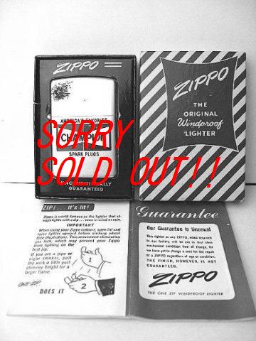 ��1950��s CHAMPION �����ԥ��� �ץ饰 ZIPPO ���å� �� ����ë Ȣ�դ���