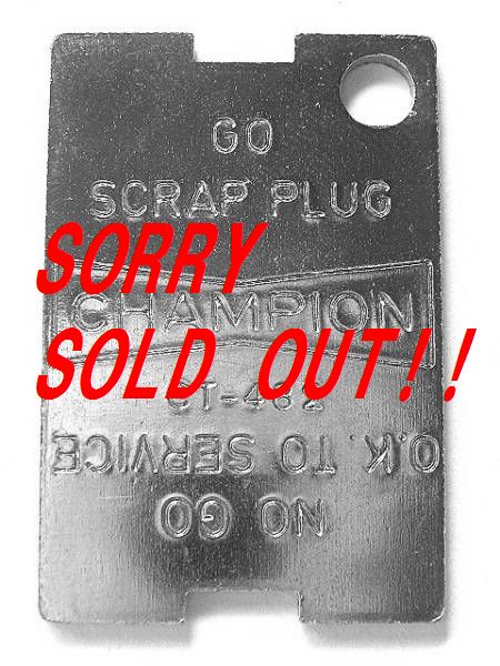 ☆1970's CHAMPION チャンピオン プラグ ビンテージ タグ BUCO 所