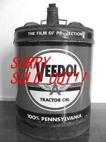 ��1960��s VEEDOL �ӡ��ɥ� �ӥ�ơ��� 5GAL ������� ESSO �������