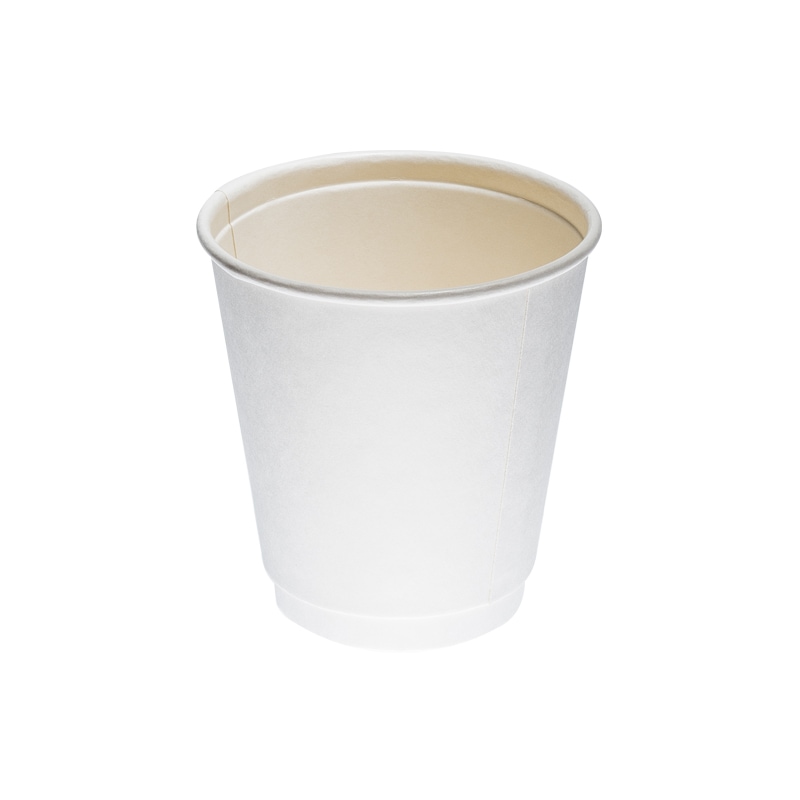 HU-285ml Uni DWカップ 白無地[入数:1,000]