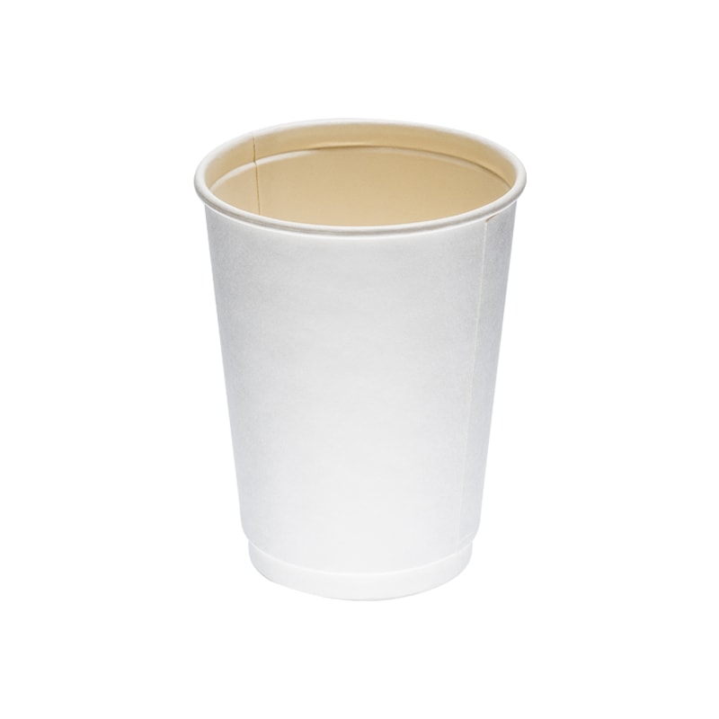 HU-400ml Uni DWカップ 白無地[入数:500]