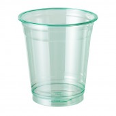 【※欠品中※】89-12オンスカップ グリーン [入数:1,000]|飲料用プラスチックコップ|ドリンクカップ