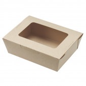 ファインテーパーBOX 窓付 L [入数:200]|テイクアウト容器|テイクアウト用品