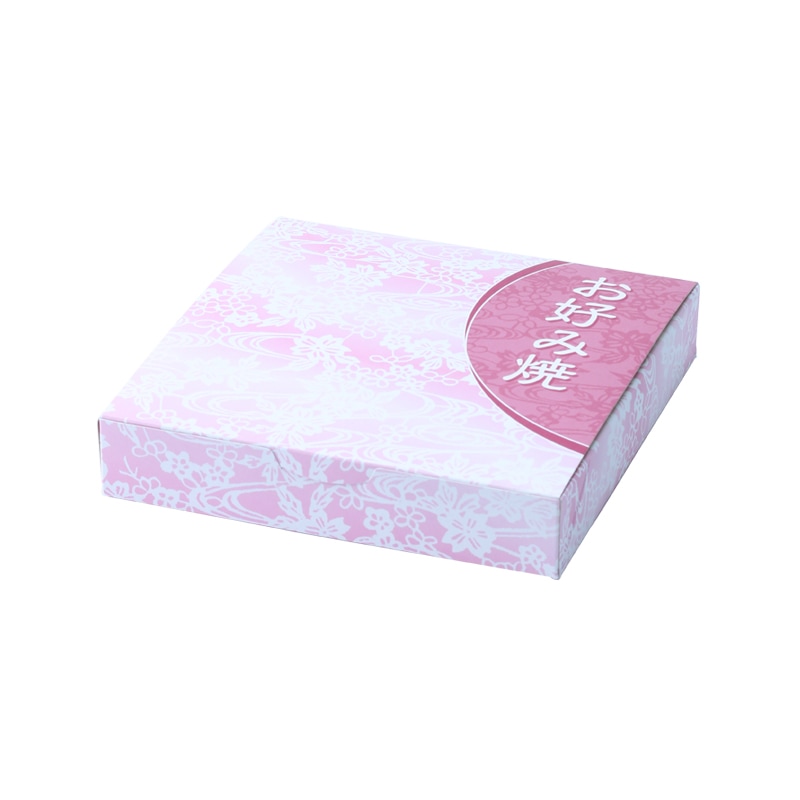 お好み焼き用箱 OB-MD 絵柄入[入数:500]