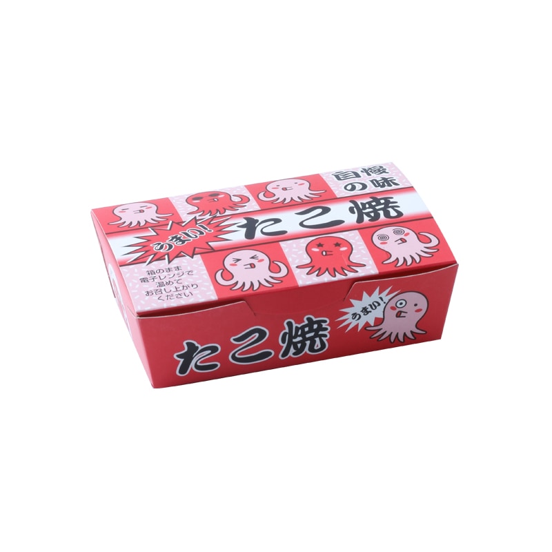 たこ焼き用箱 TB-6D 絵柄入[入数:1,000]