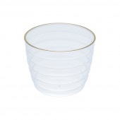 金線入トルネードカップ(大) [入数:500]|デザートカップ|デザート容器