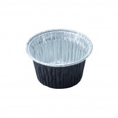 サンカップ丸90 茶 [入数:1,000]|アルミカップ|デザート容器