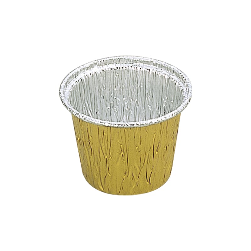 ホイルコンテナ 丸形 407G(ゴールド)[入数:2,000]
