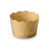 M509 ポテトカップ (茶) [入数:3,000]|ベーキングカップ|デザート容器