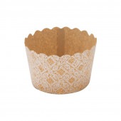 NK-4 (銀格子) [入数:2,000]|ベーキングカップ|デザート容器