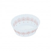 レースパーチ 8A白 [入数:5,000]|ベーキングカップ|デザート容器