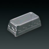 【フタのみ】NケーキBOX 浅蓋 (A-PET) [入数:1,000]|ケーキ容器|デザート容器