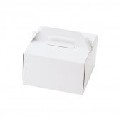 手提げ形式 SOホワイト3号 （80×120×90h）[入数:400]|ケーキ箱|テイクアウト用品