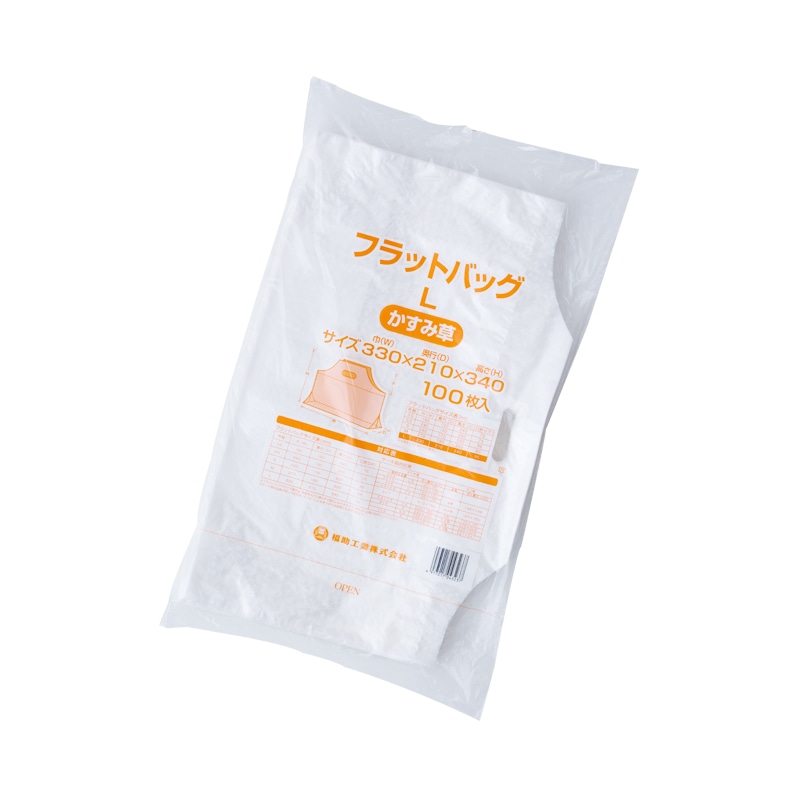 フラットバッグ L かすみ草[入数:800]