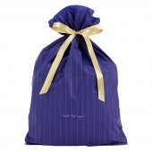 ピンストライプ(ネイビー) 大 [入数:200]|ギフト袋・手提げ袋|テイクアウト用品