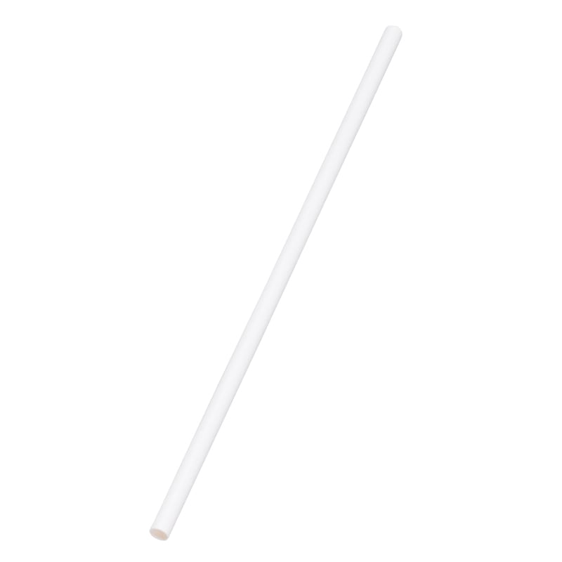 ペーパーストロー 白 裸[入数:10,000]
