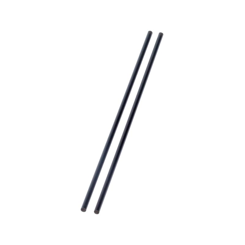 ストレートストローアイスコーヒー用4.5mm×21cm包装なし 黒[入数:20,000]