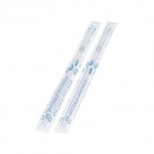 フレキシブルストロー5×180透明フィルム包装 [入数:20,000]