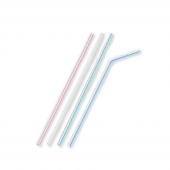 フレックスストロー裸6φ×210 ストライプ [入数:10,000]|ストロー|カトラリー＆テーブルウエア