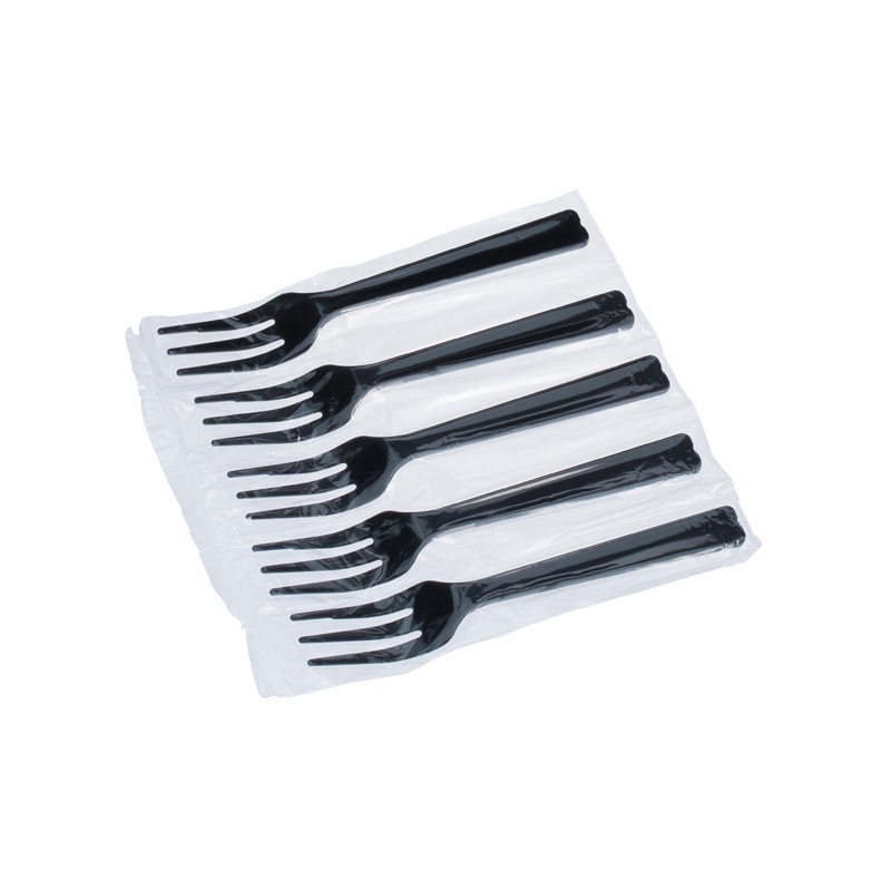 フォーク120(3本刃) ブラック 5連[入数:6,000]