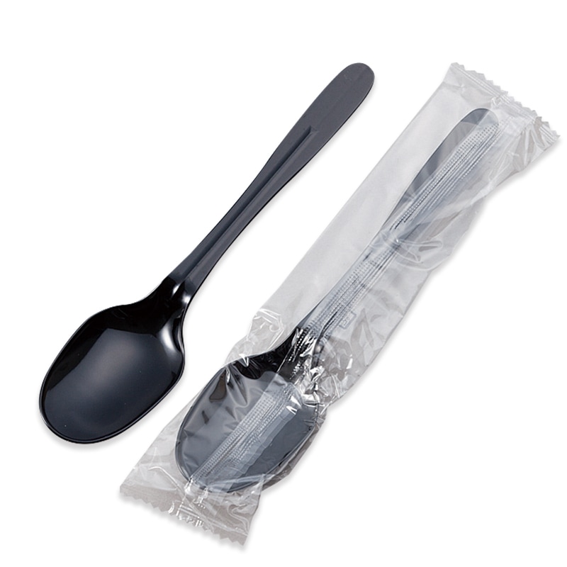 スプーン160 ブラック 単袋(500P)[入数:3,000]
