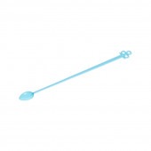 マドラースプーン#130(A) 青 バラ [入数:10,000]|スプーン・フォーク・ナイフ・マドラー|カトラリー＆テーブルウエア