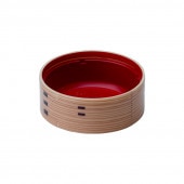 わっぱWUかん合-丸132 [入数:300]|わっぱ・ウッド折|お弁当容器
