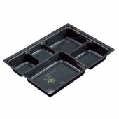 仕切 JY85-60-A エコ 黒 [入数:600]|弁当ケース・仕切|お弁当容器