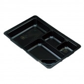 仕切 JY90-60-B エコ 黒 [入数:600]|弁当ケース・仕切|お弁当容器