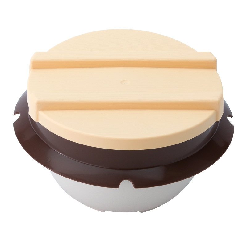 M釜容器2色 蓋付 [入数:200]