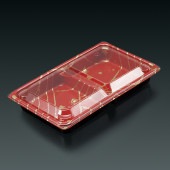 【本体のみ】BF弁当内58 波千鳥本体 [入数:800]|プラスチック弁当容器|お弁当容器