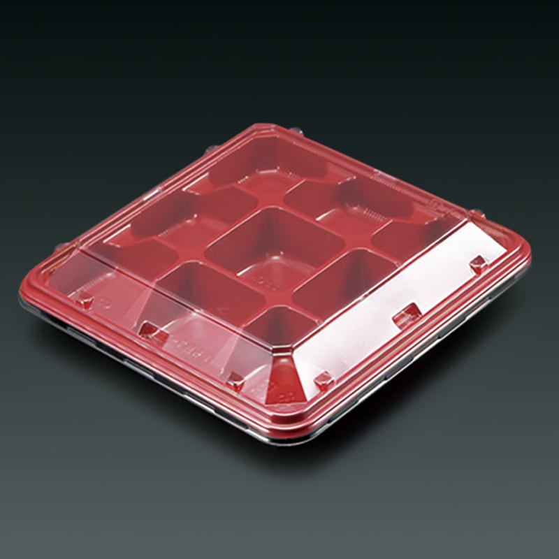 【本体のみ】BF弁当7-1 赤本体 [入数:800]