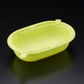 スーパーレンジ PE-1 ライム [入数:1,200]|プラスチック弁当容器|お弁当容器