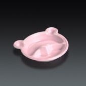 PSPクマ本体ピンク [入数:600]|プラスチック弁当容器|お弁当容器