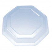 八角皿 大 (蓋) 透明2 [入数:600]|どんぶり・麺容器・汁物容器