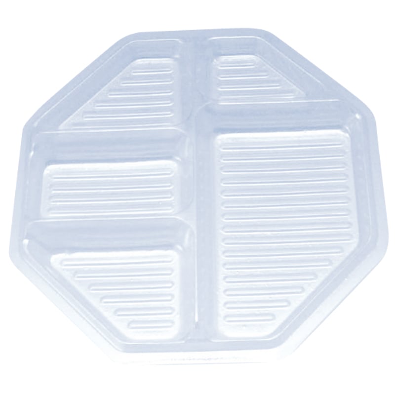 八角皿 大 中仕切1 [入数:600]