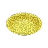 まるざら185(本体)耐熱黄からくさ [入数:600]|どんぶり・麺容器・汁物容器