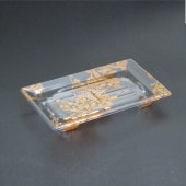 バイオPET ふれあい20-12Ｂ はまいオレンジ [入数:1,000]|寿司容器