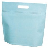 カラークール チャックシール 小判抜き 小 パステルブルー [入数:200]