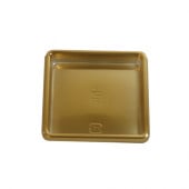 C-1ゴールドトレー正角60×60 [入数:2,000]|ケーキトレー|デザート容器