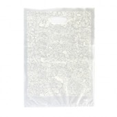 バイオポリ25%　アームバック　フラワー　大 [入数:1,000]|ギフト袋・手提げ袋|テイクアウト用品