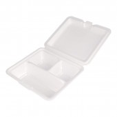 Kランチ-53-T 耐熱 ホワイト[入数:400]|テイクアウト容器|テイクアウト用品