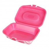 DLVランチ 21-17 ハートピンク[入数:360]|プラスチック弁当容器|お弁当容器